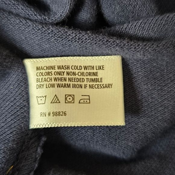 US Polo Assn Polo Blue Knit Collared Short Sleeve Large Logo Sz L Activewear - Picture 11 of 12